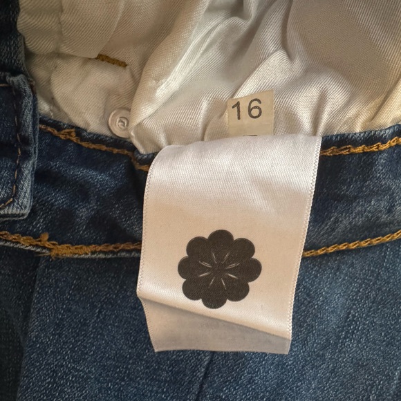 AC for AG Raw Hem Super Flare Stretch Jeans size 26 - Picture 6 of 6